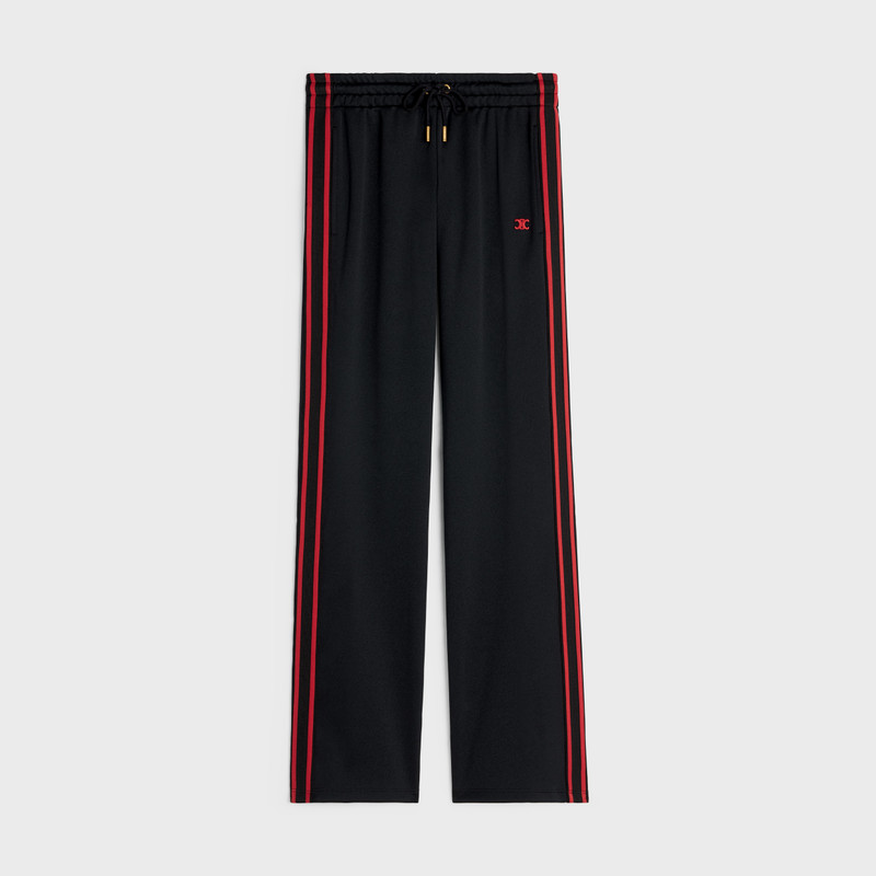 Triomphe track pants in double face jersey 1