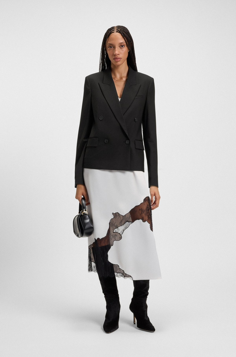 BOSS REGULAR-FIT BLAZER IN VIRGIN WOOL outlook