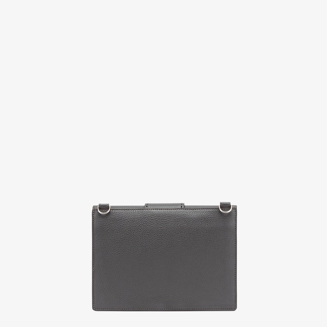 Gray leather bag - 3
