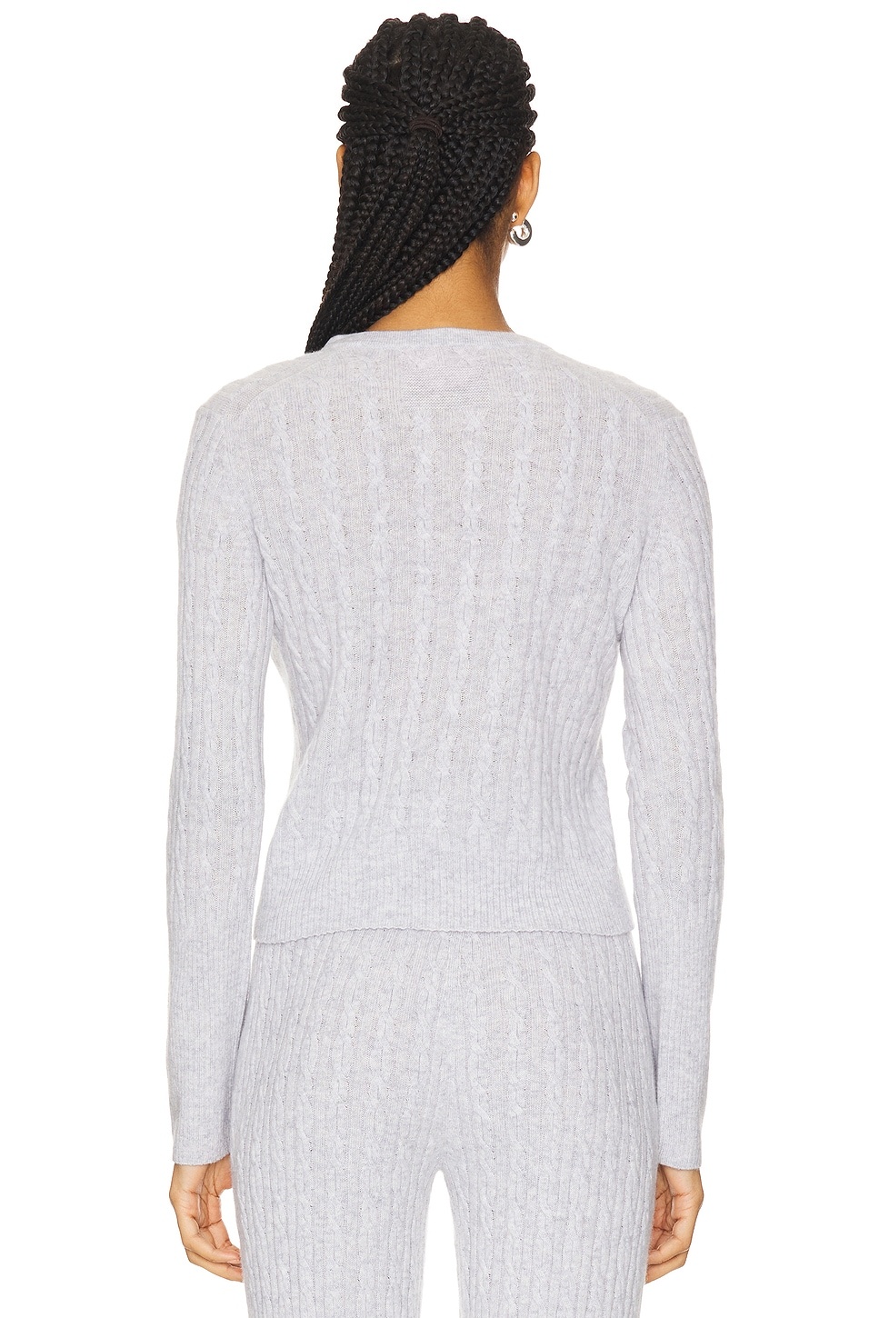 Jane Cable Cashmere Cardigan - 3