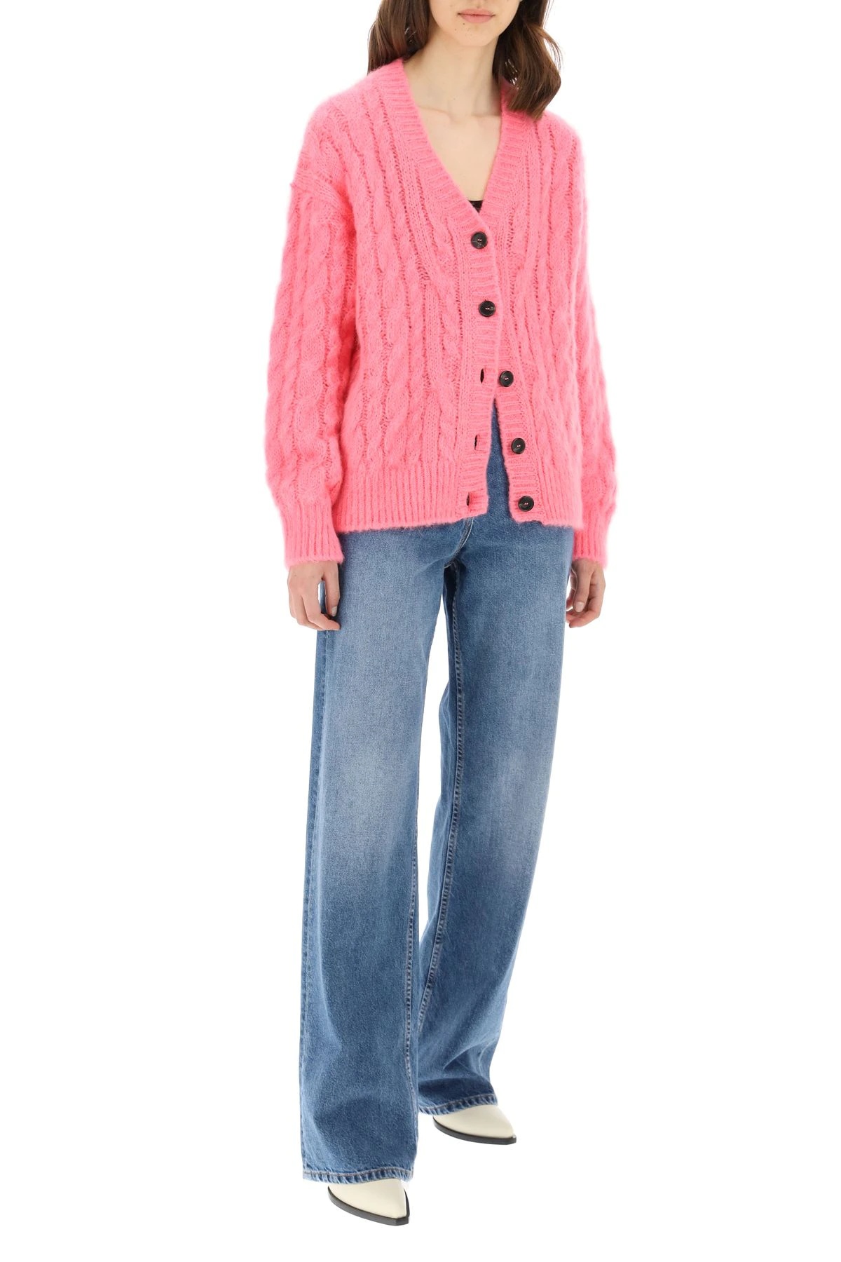 MOHAIR BLEND CARDIGAN - 2