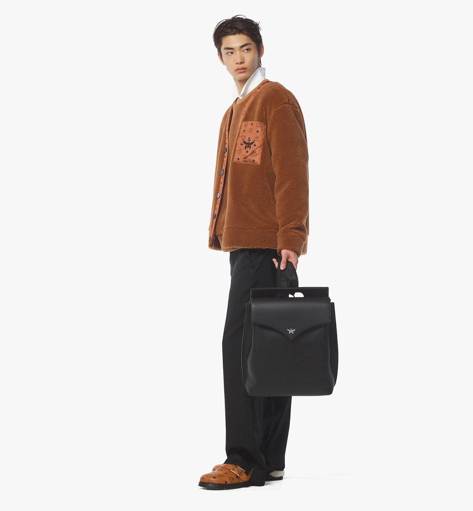 Diamond Backpack in Embossed Leather - 2