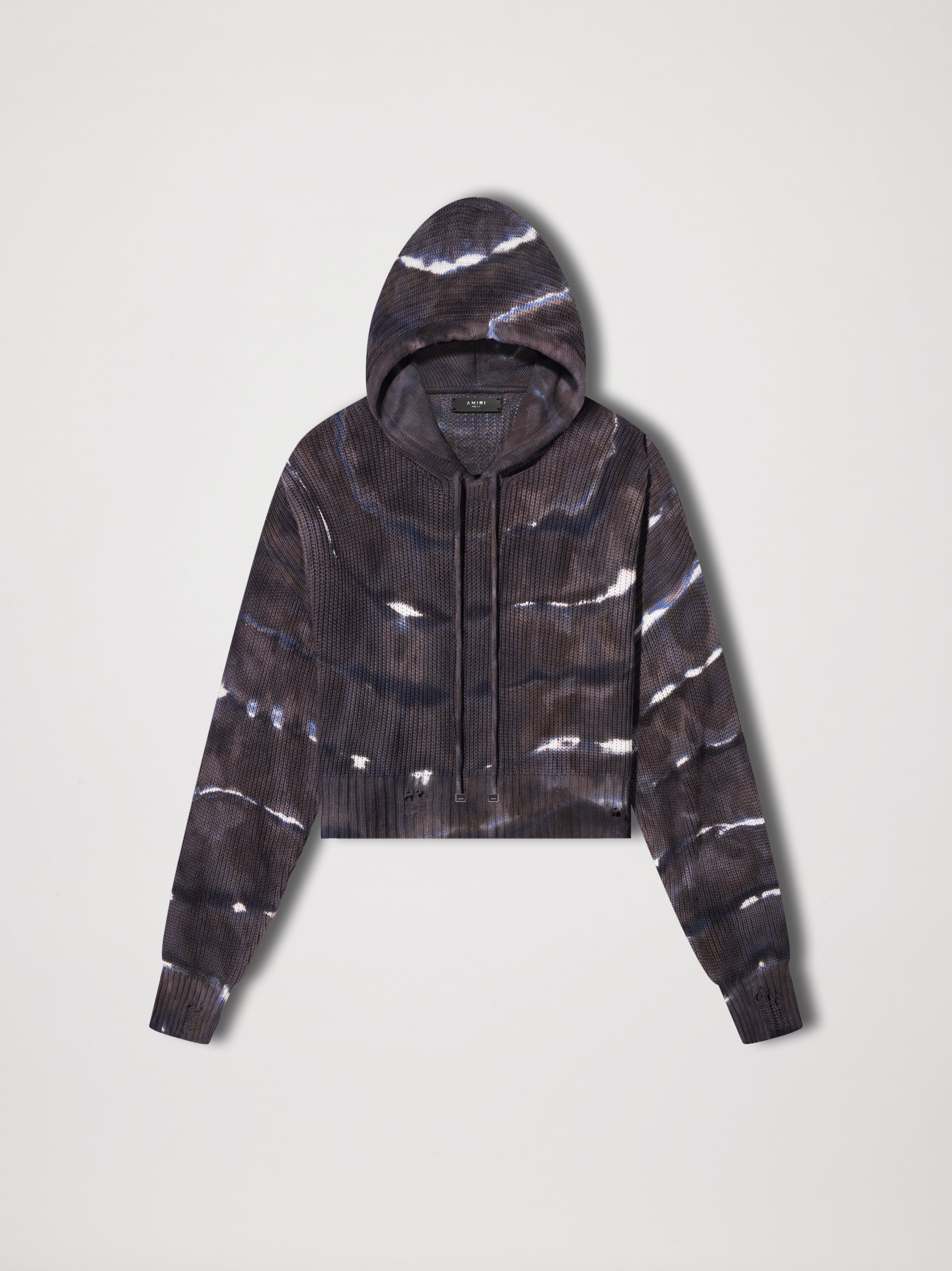 OVERSIZED RIB HOODIE - 1