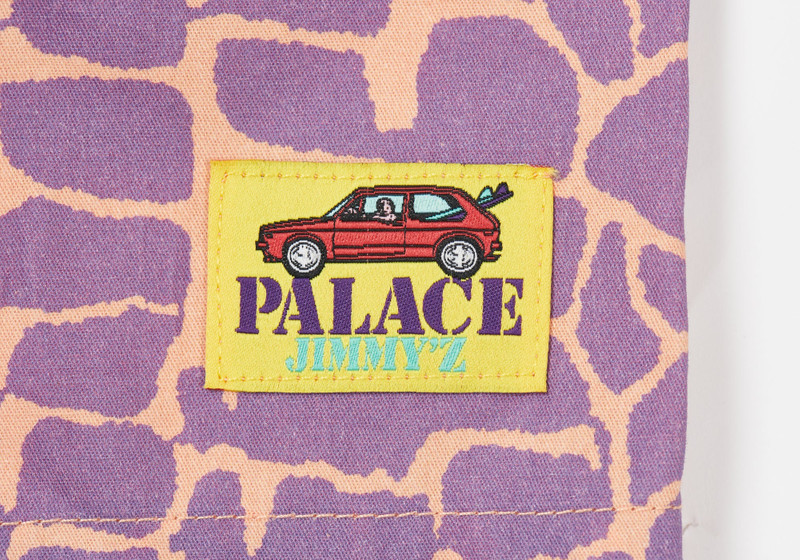 PALACE JIMMY'Z BEACH SHORT PURPLE 4