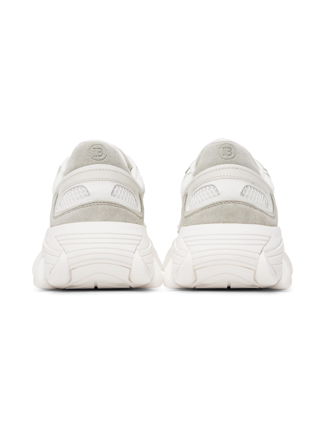 White B-East Sneakers - 2
