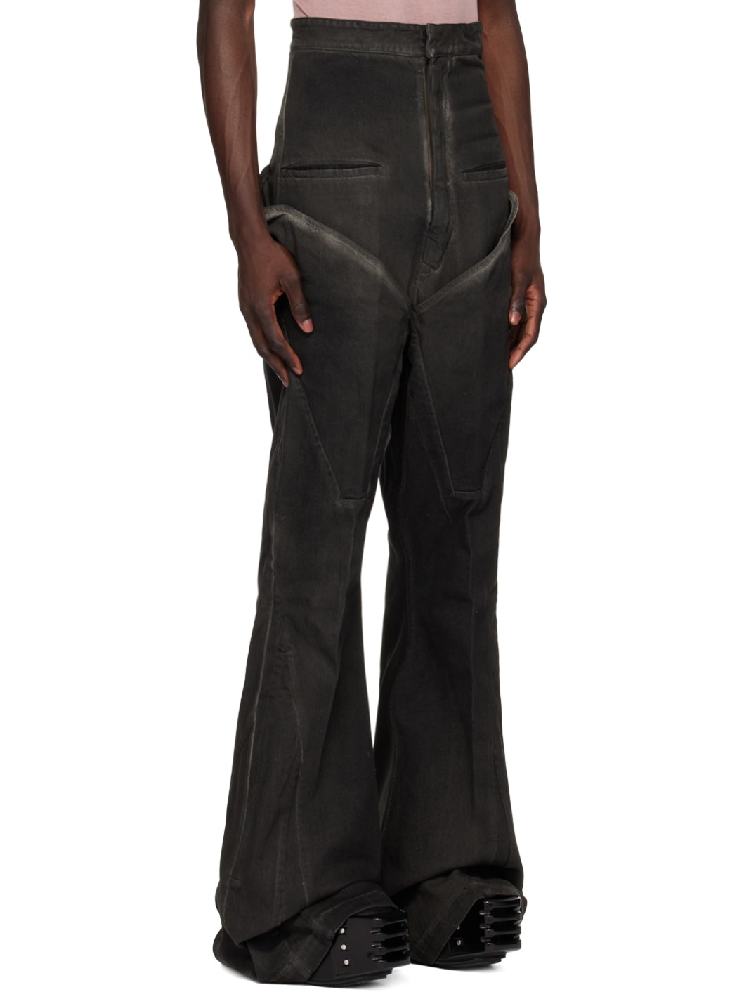 Gray Lido Dirt Bolan Jeans - 2