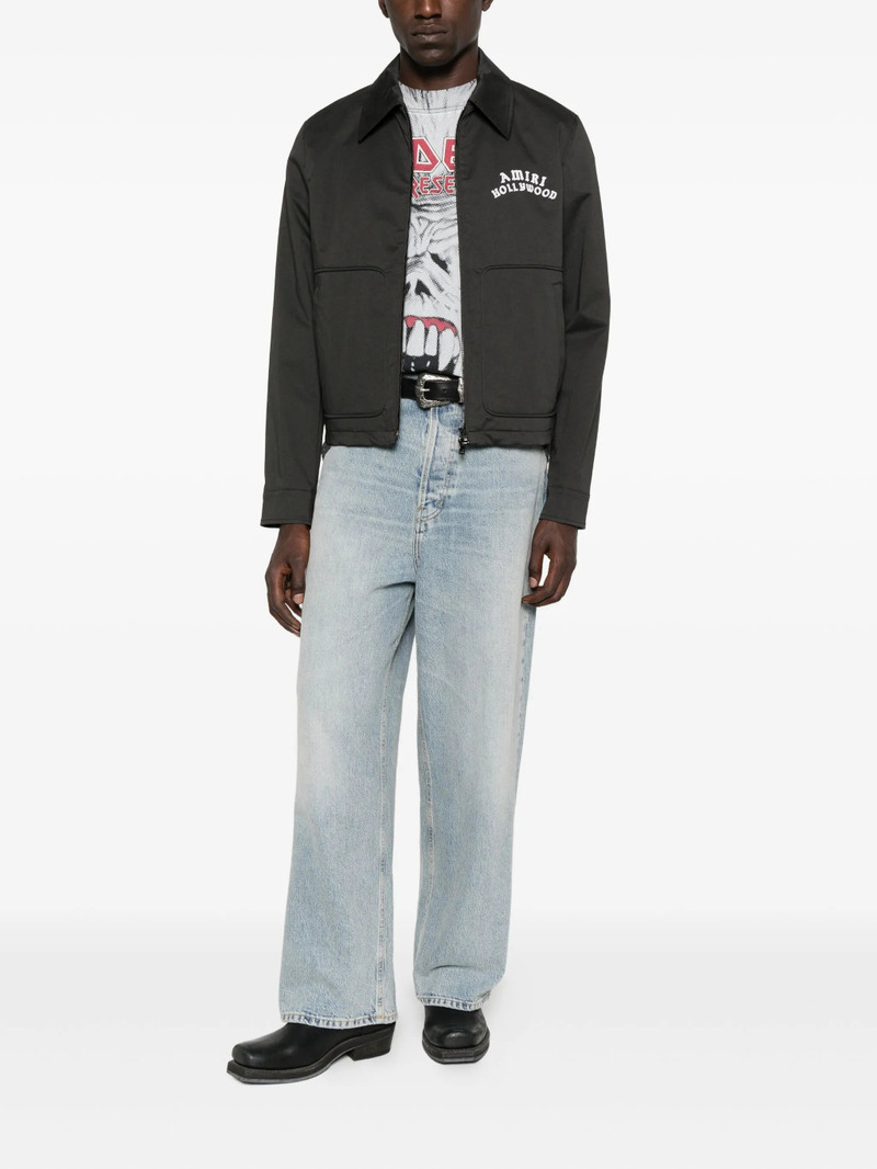 AMIRI Amiri Logo-detail Zip-up Jacket outlook