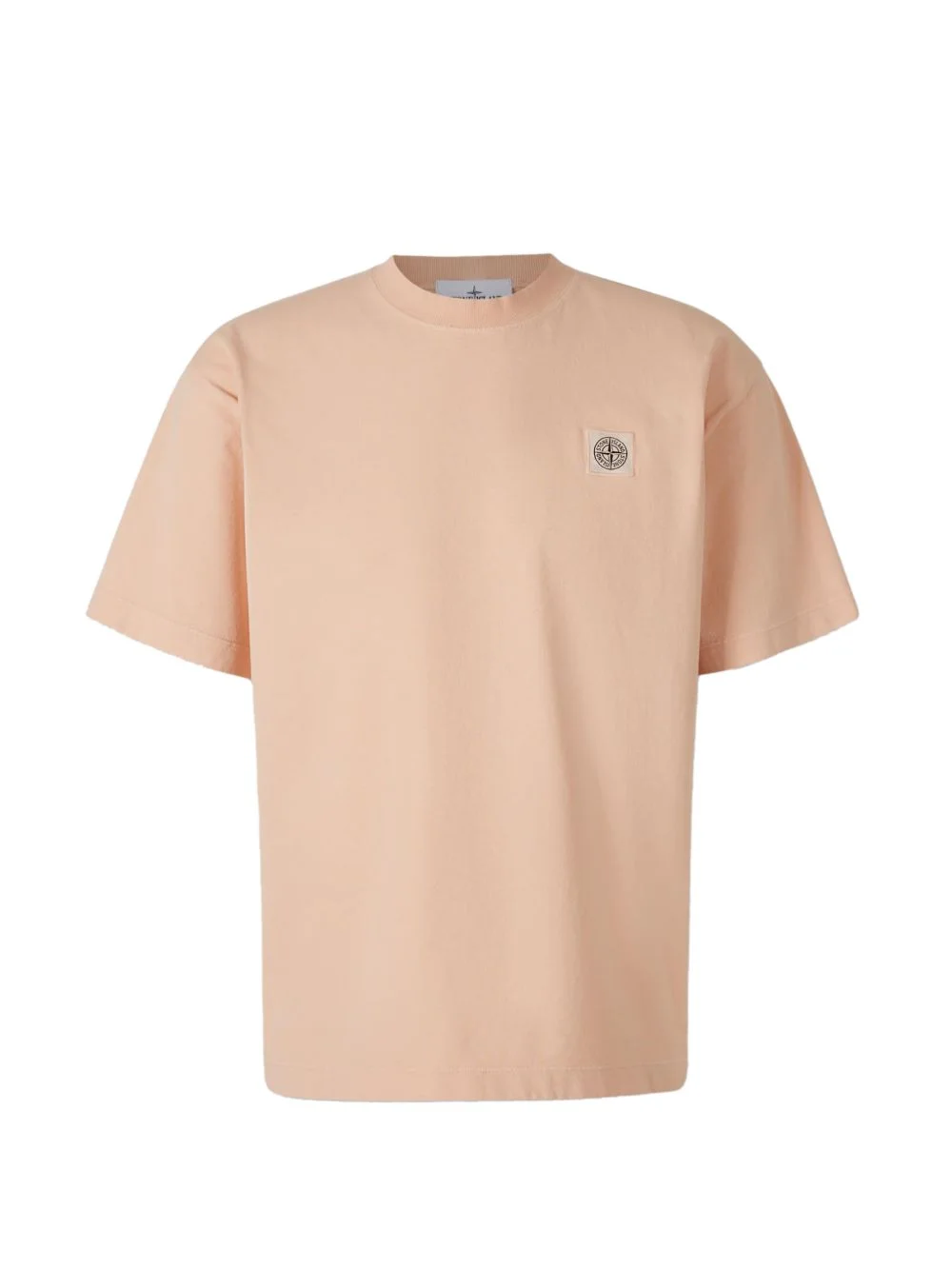 ribbed insignia patch T-shirt - 1