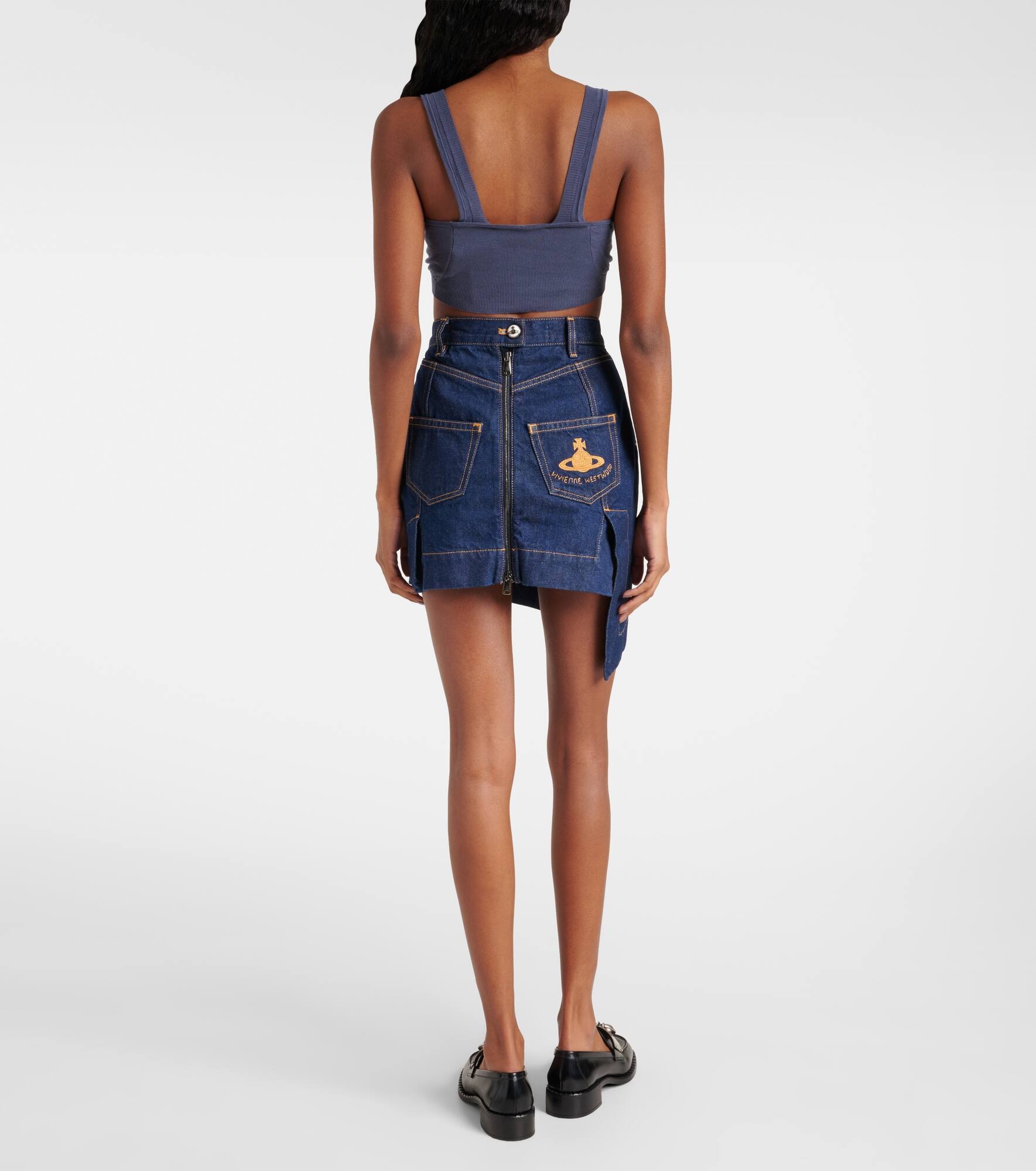 Bea embroidered cotton tank top - 3