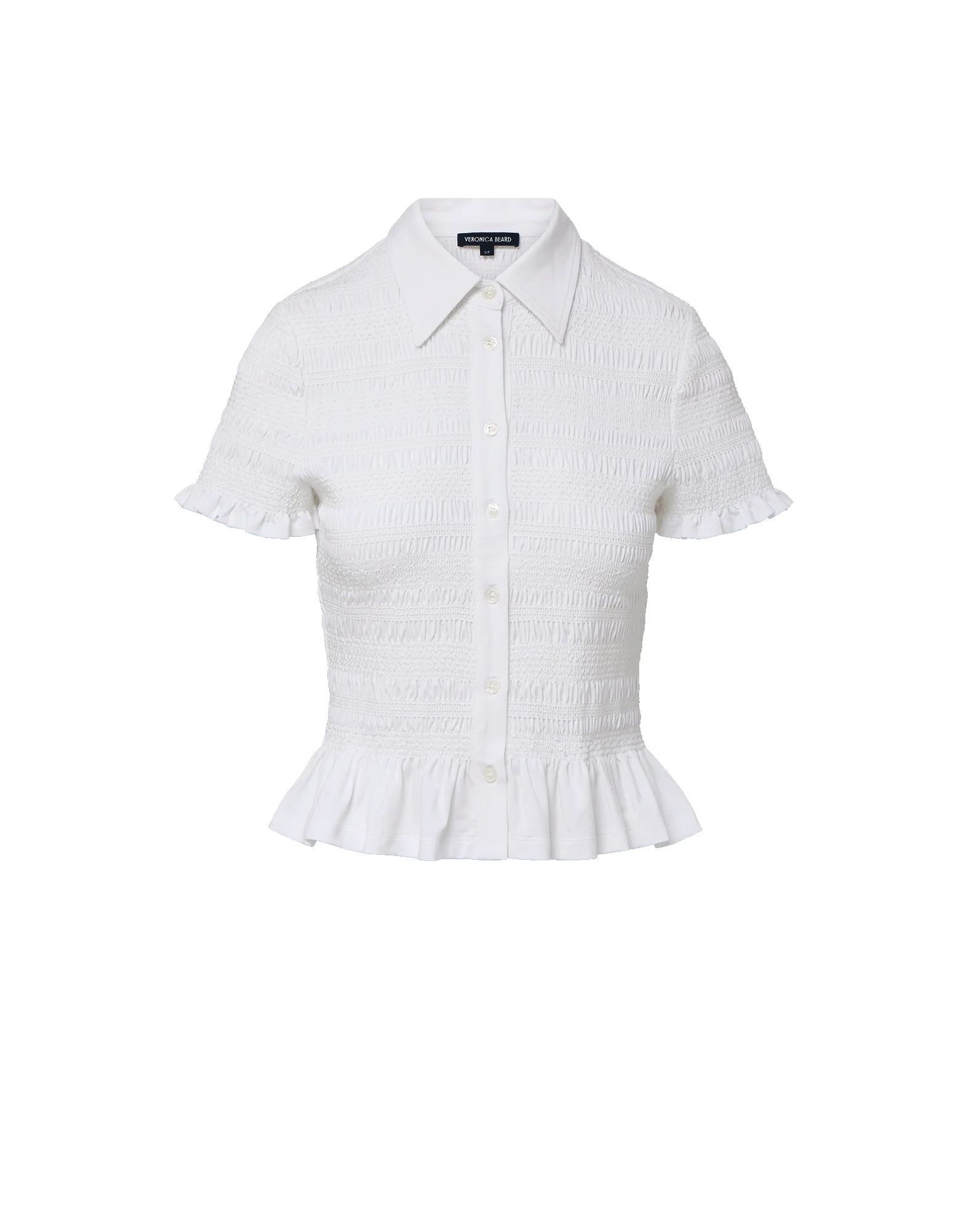 ELLISANDRA SMOCKED TOP - 1