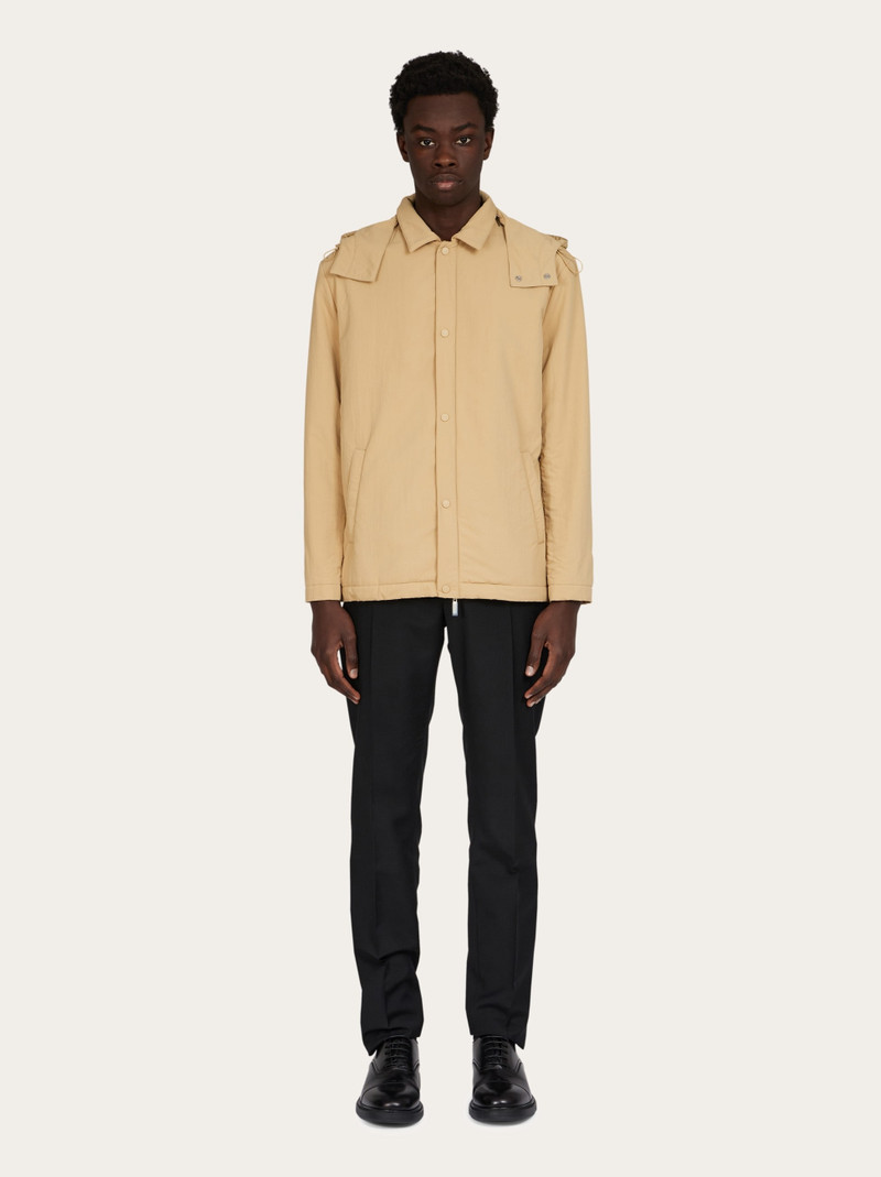 Structured nylon jacket 7