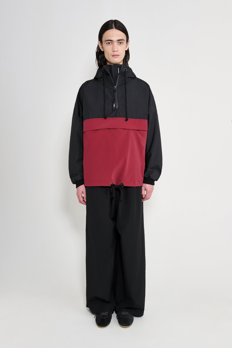 Forsa Two-Tone Matte Anorak Black/Burgundy 1