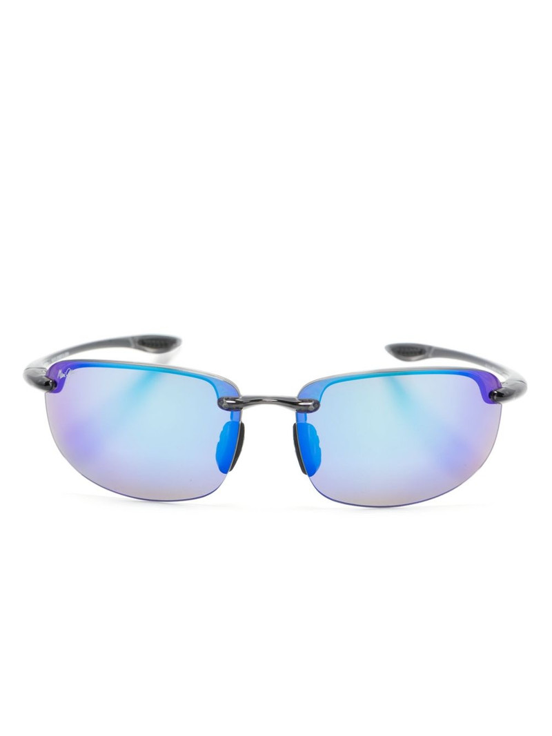 Ho'okipa mirrored lenses oval-frame sunglasses 1