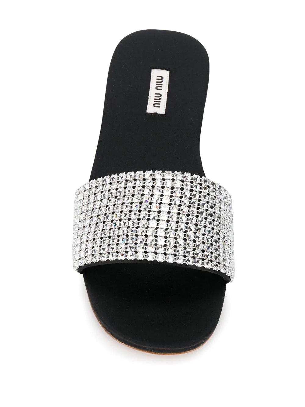 crystal-embellished slides - 4