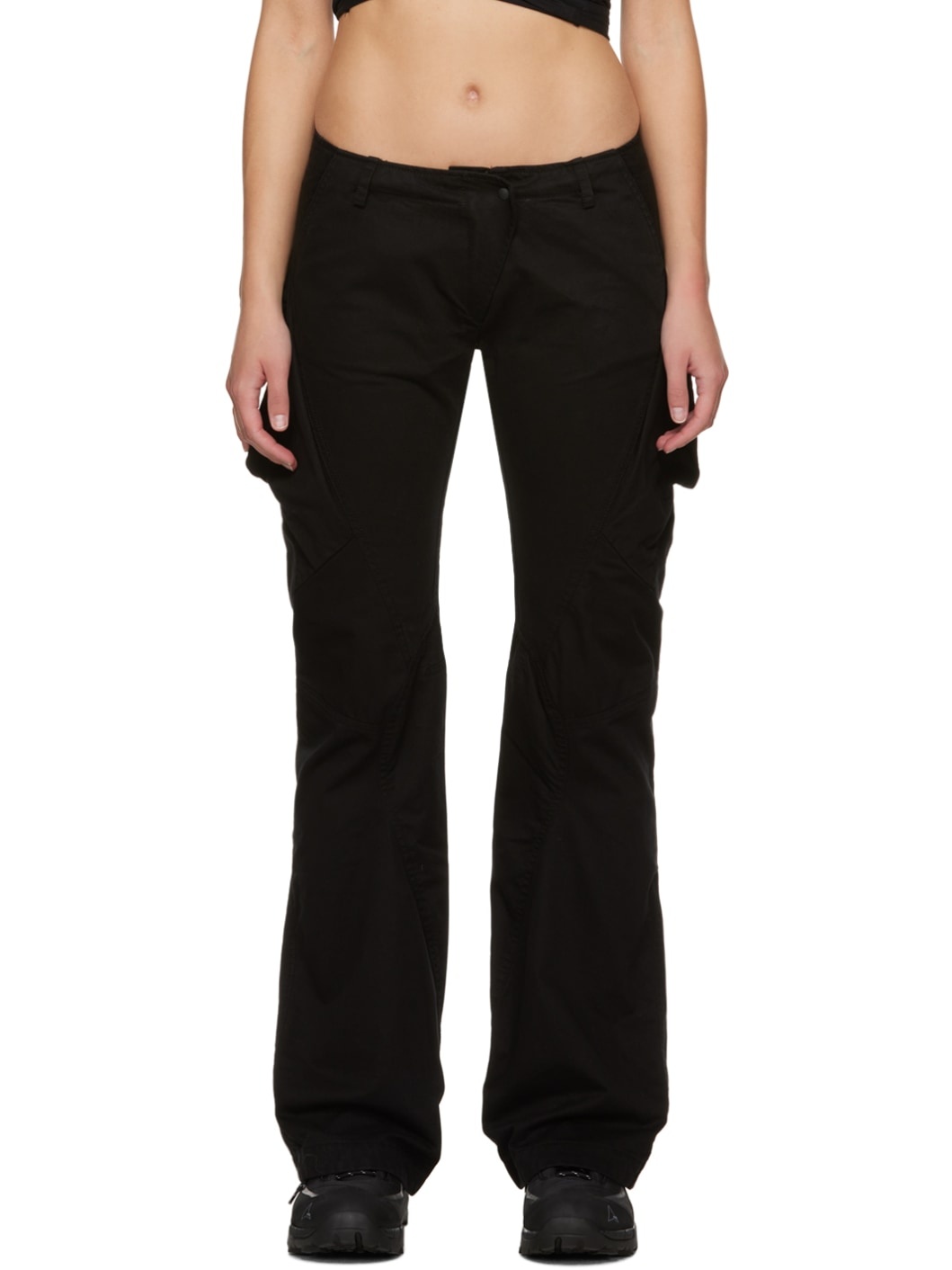 Black Pocket Trousers - 1