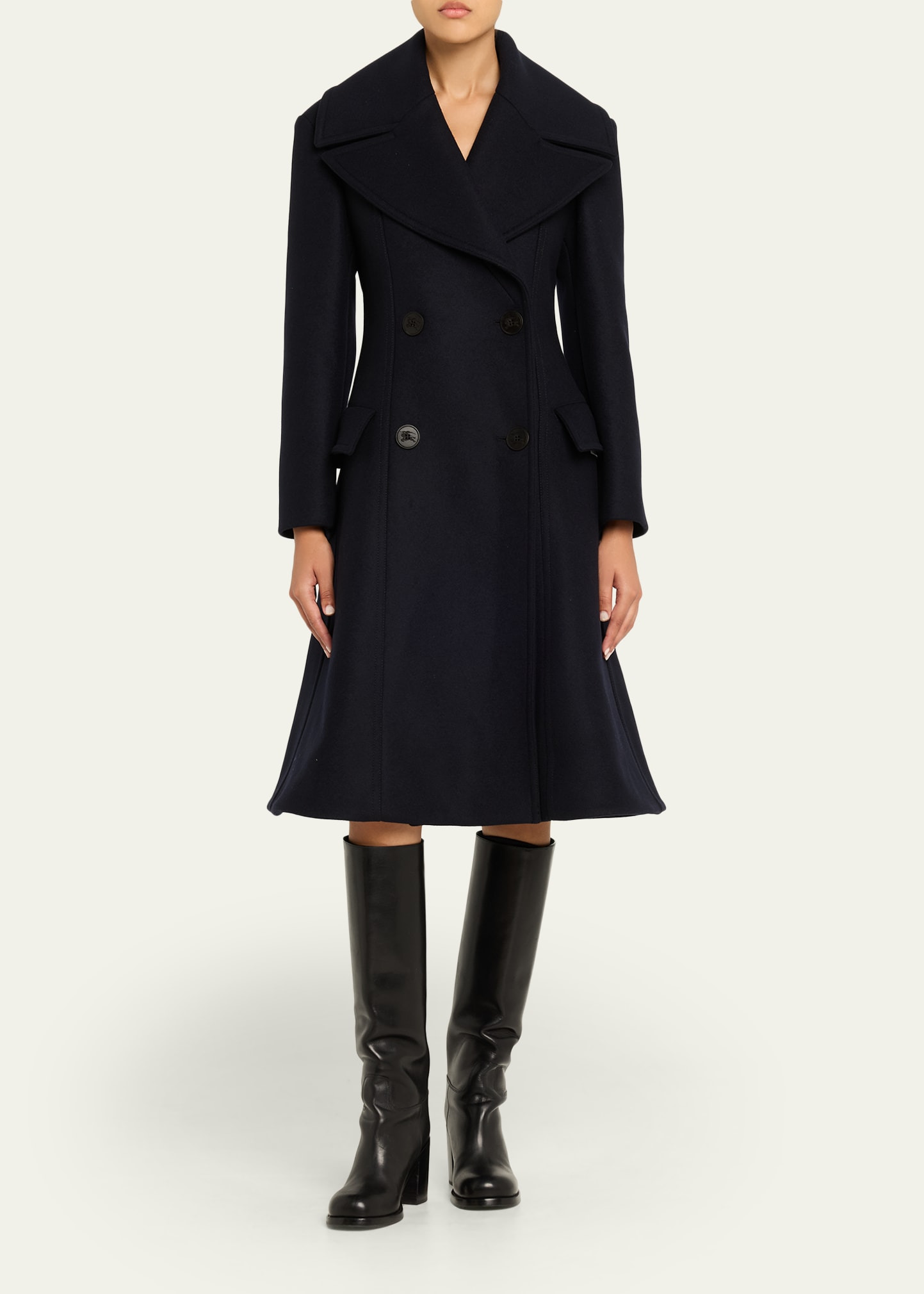 Silverlake Double-Breasted Wool Coat - 2