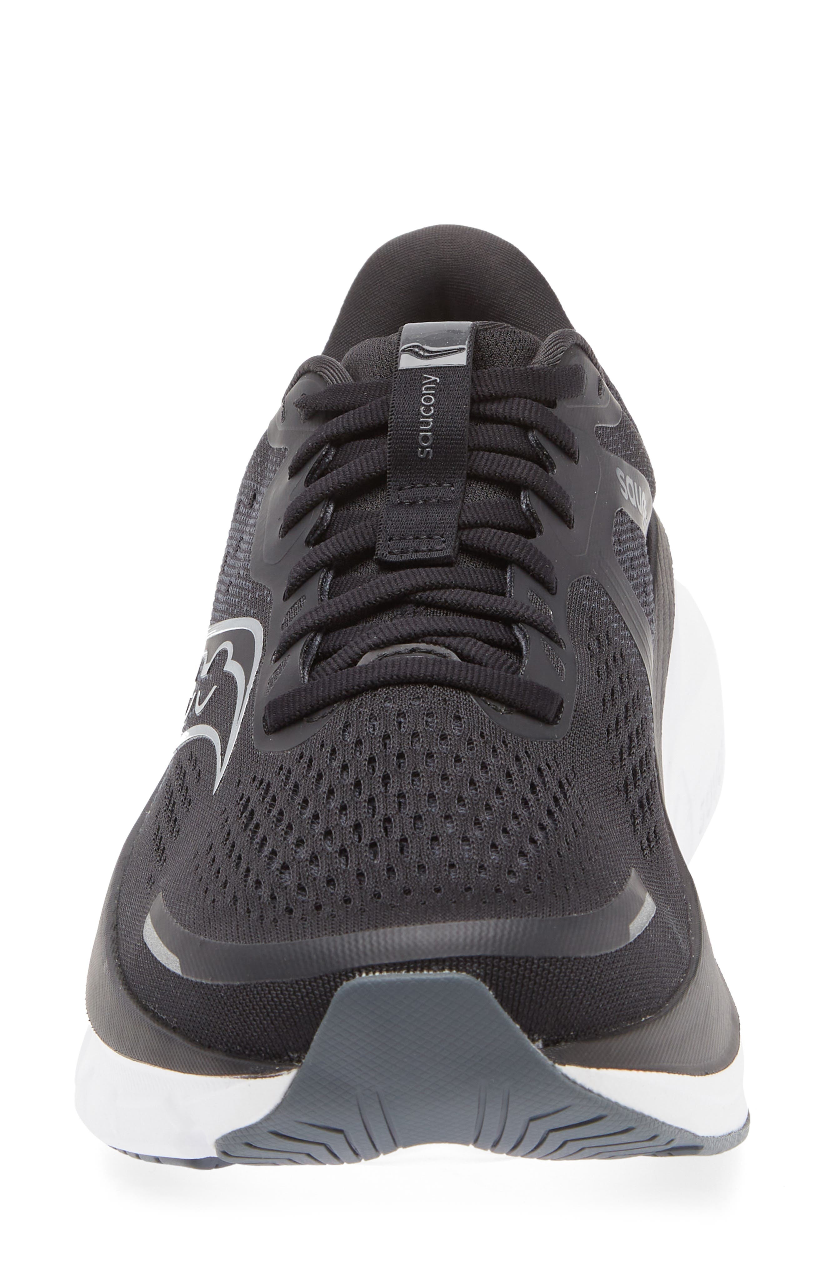 Saucony Guide 18 Running Shoe in Black/White at Nordstrom - 4