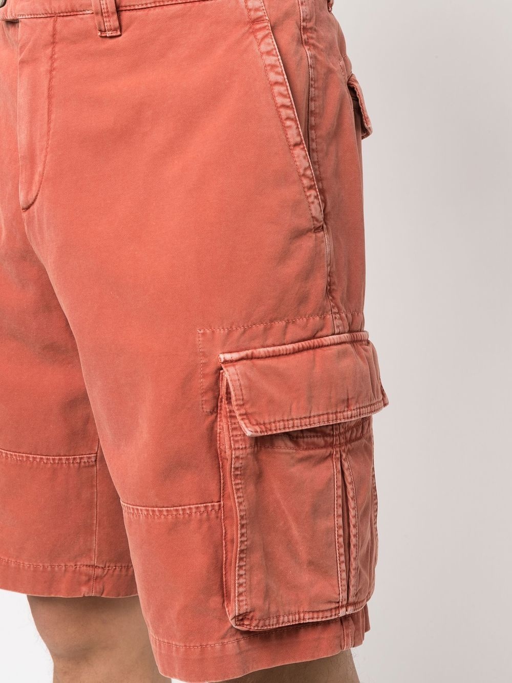 knee-length cargo shorts - 5