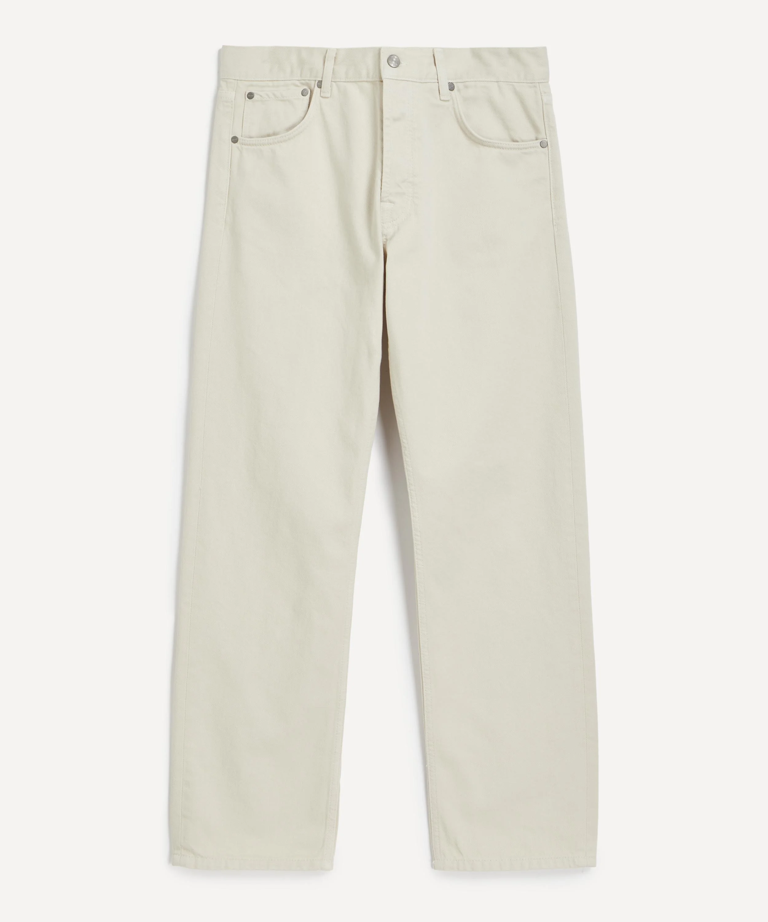 Ivory Sonny Straight-Leg Regular Fit Jeans - 1