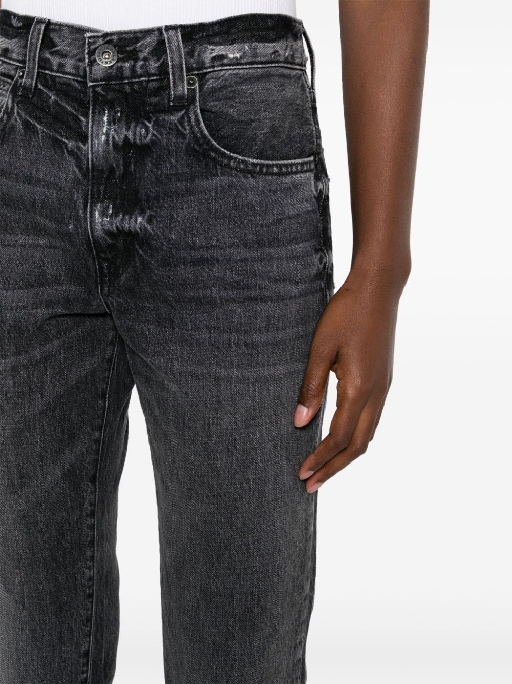 Tyler mid-rise slim-fit jeans - 5