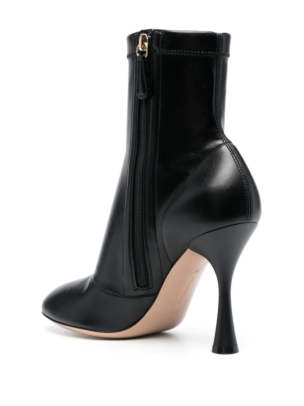 Larue  95mm leather ankle boots - 3