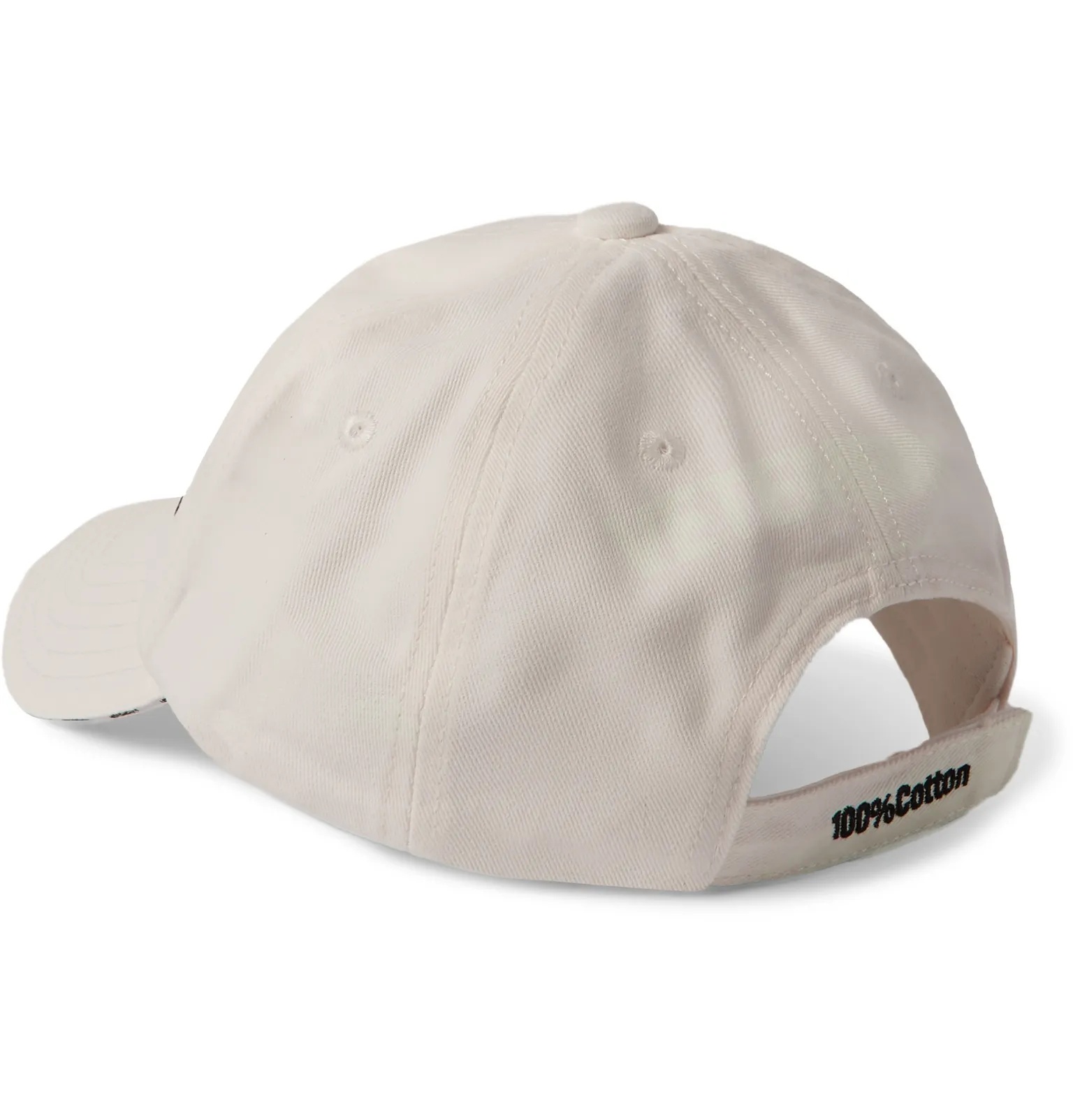 Logo-Embroidered Cotton-Twill Baseball Cap - 3