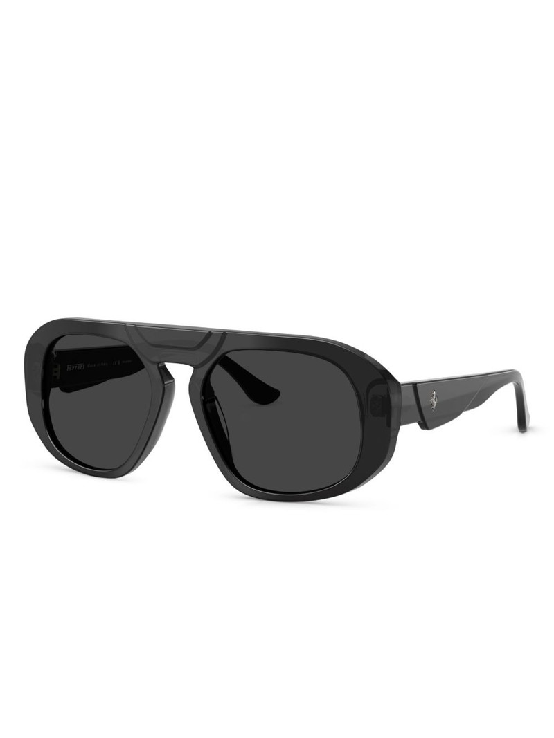 Ferrari geometric-frame sunglasses outlook