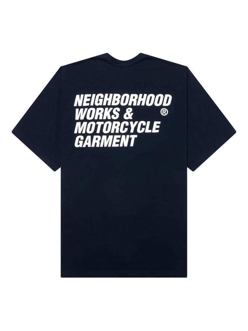 NEIGHBORHOOD logo-print T-shirt outlook