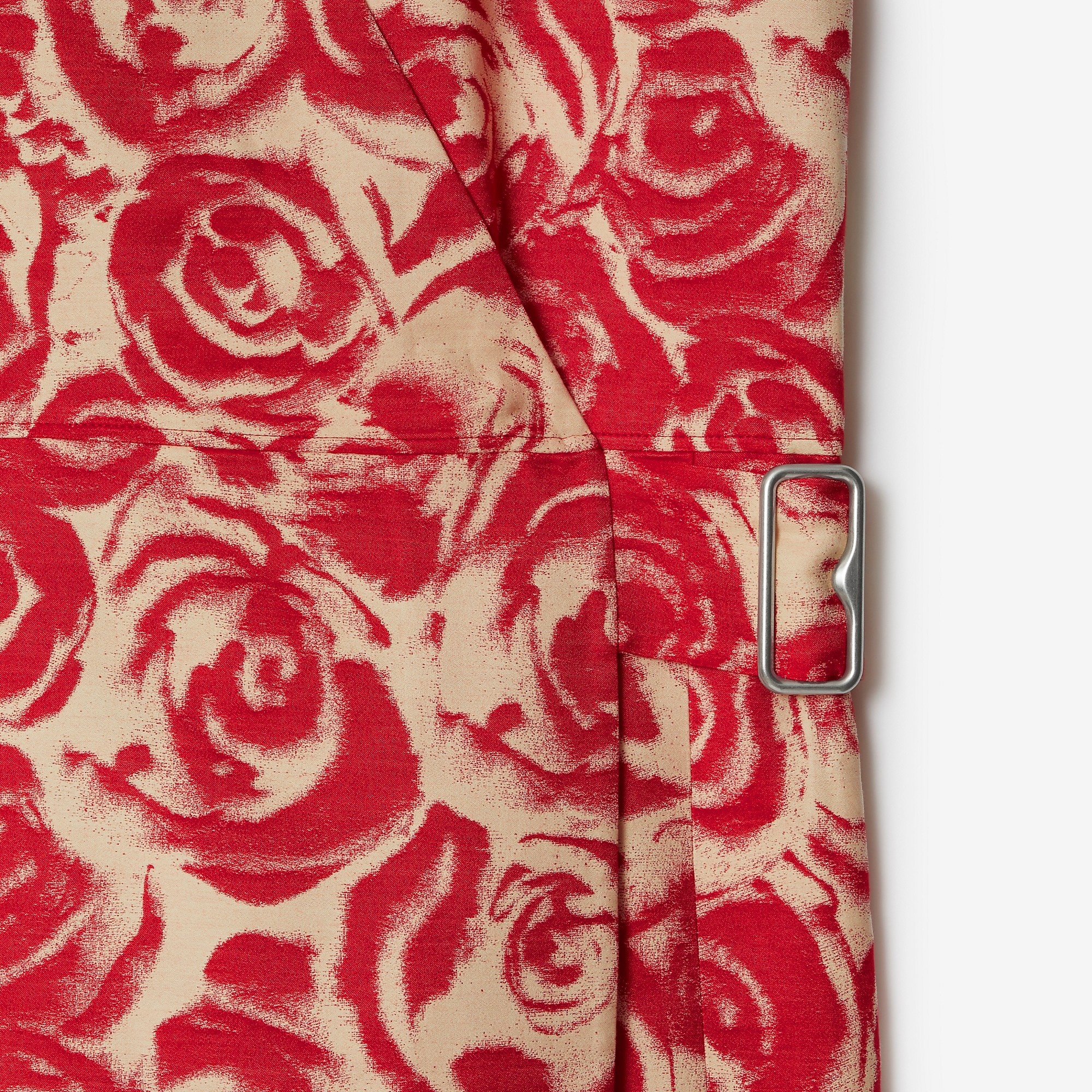 Rose Cotton Blend Dress - 6