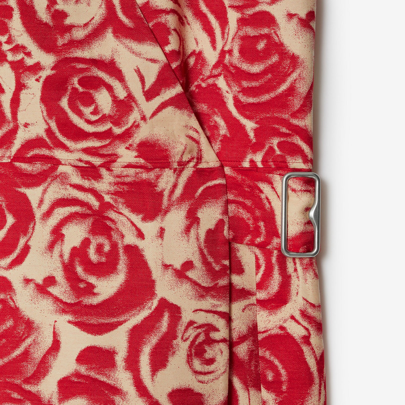 Rose Cotton Blend Dress 6
