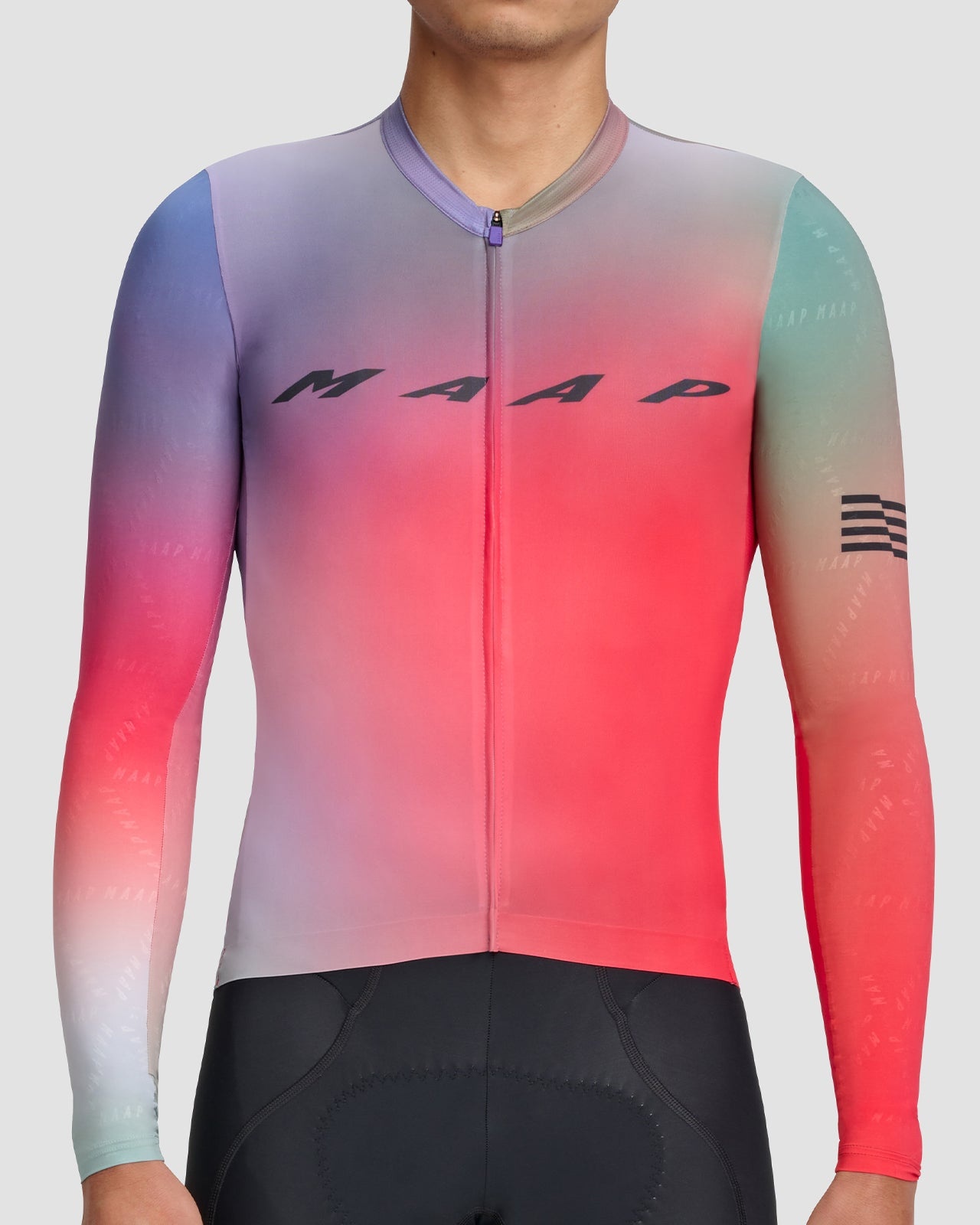 Blurred Out Pro Hex LS Jersey 2.0 - 6