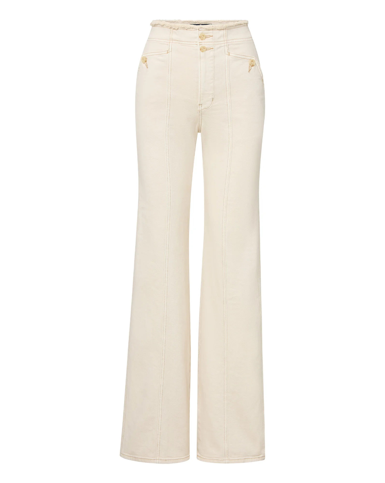 CROSBIE SLIM WIDE-LEG JEAN - 1