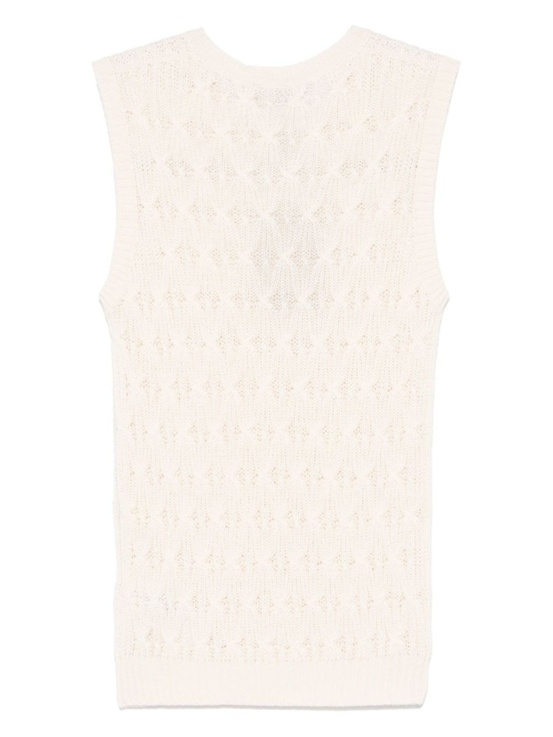 Etro open-knit vest outlook