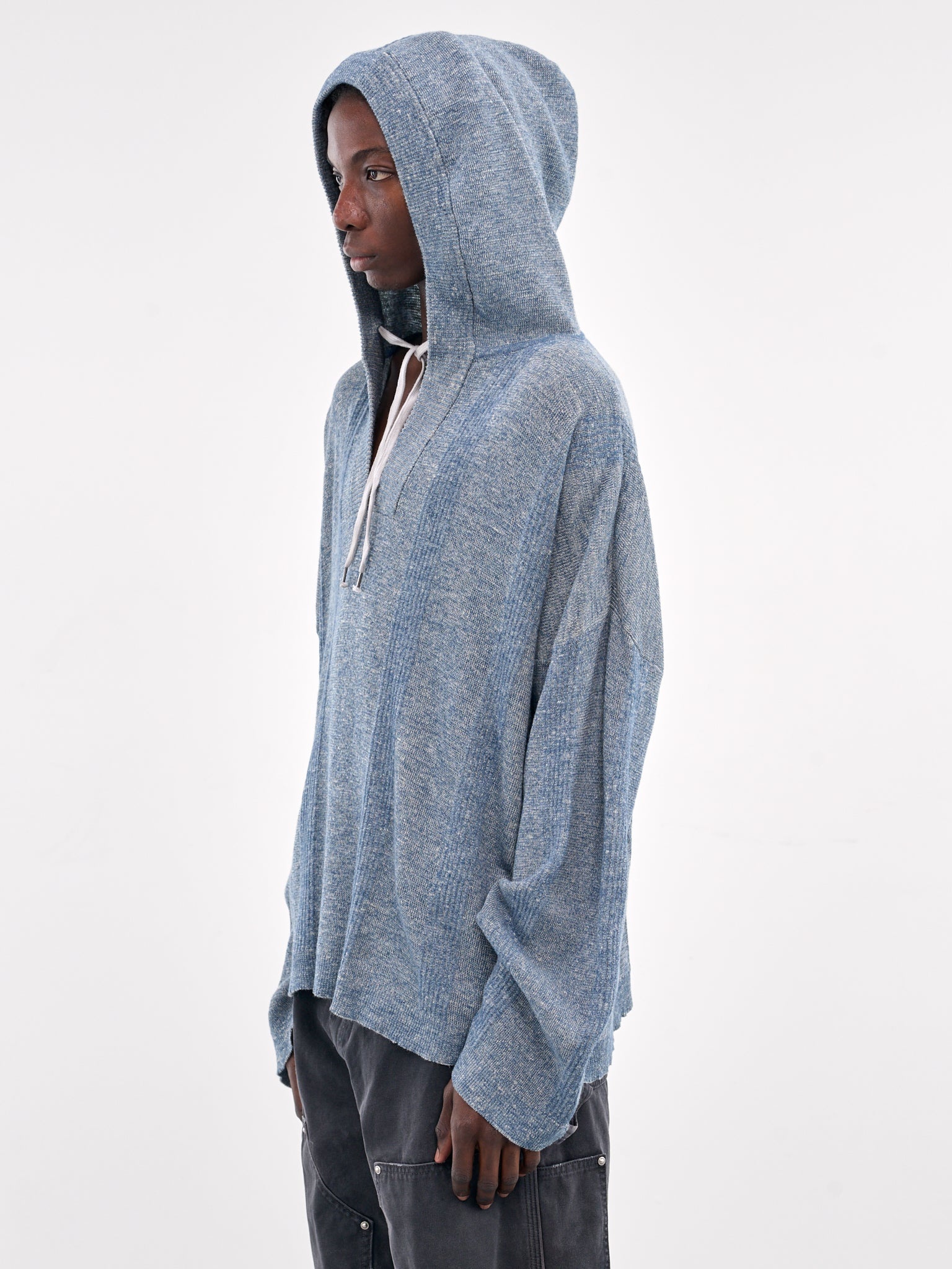 Summer Chiné Knit Hoodie - 2