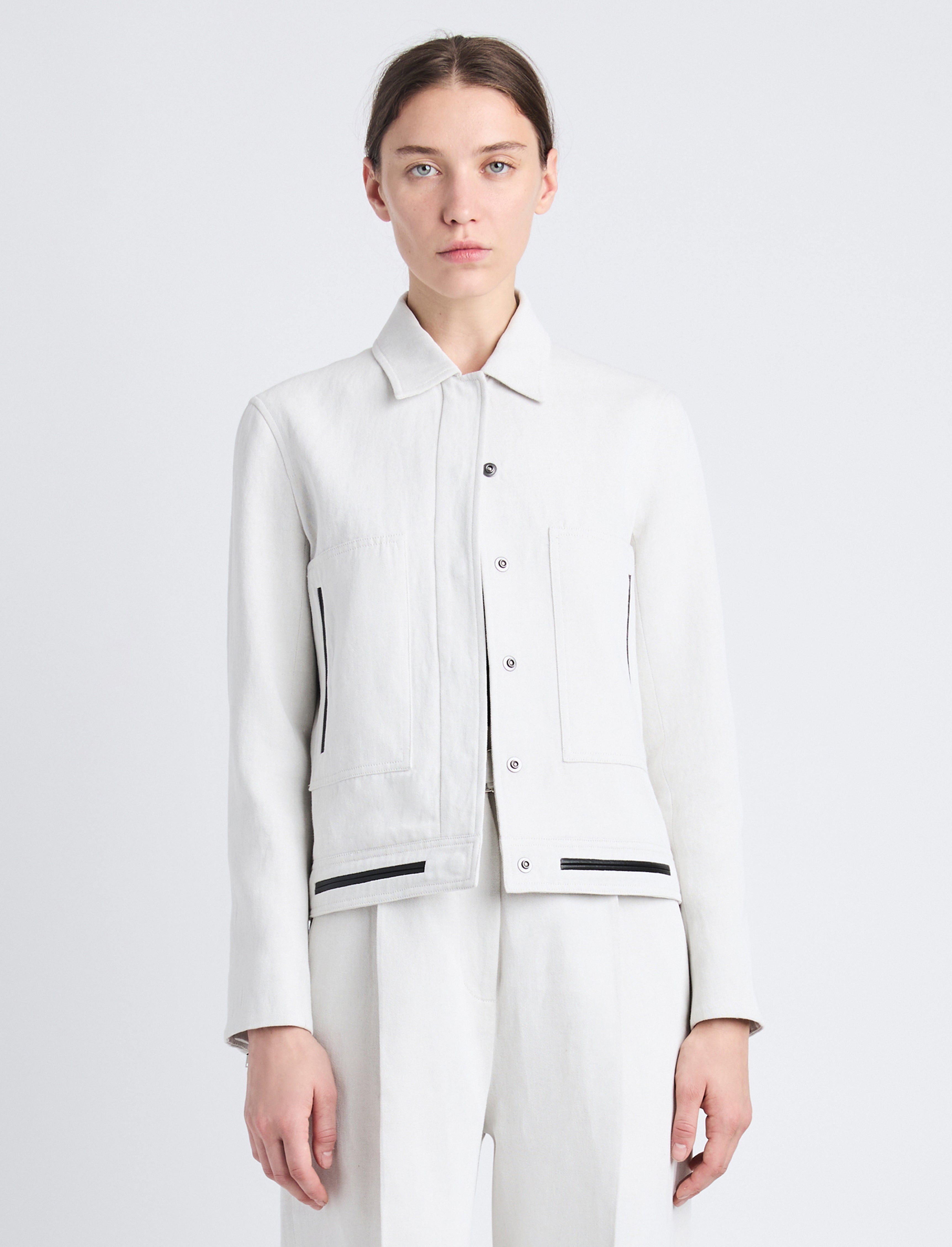 Wiley Jacket in Cotton Linen - 2