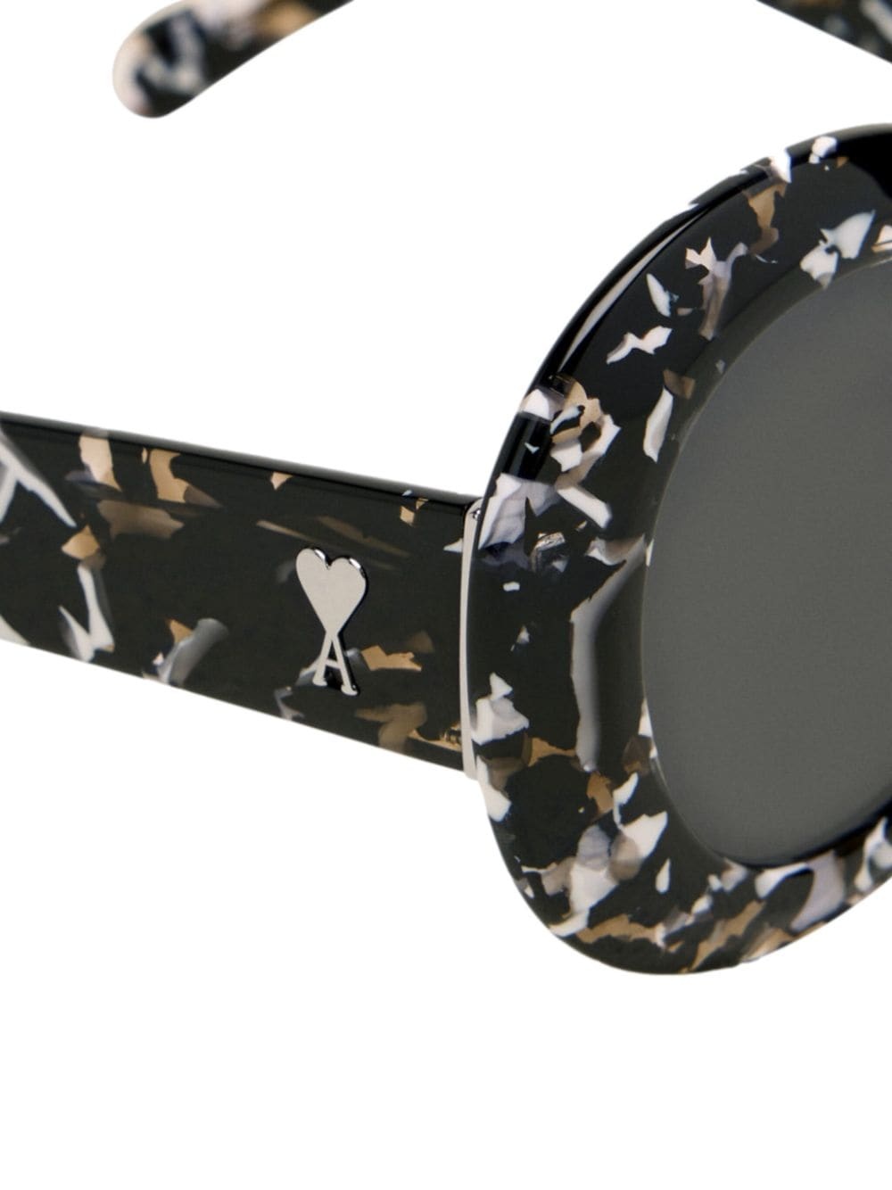 Rounded tortoiseshell Ami de Coeur sunglasses - 3