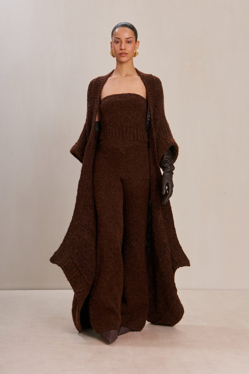 Cult Gaia LORIA KNIT CARDIGAN outlook