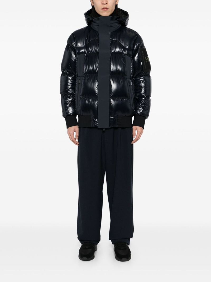 BOSS zip-up padded jacket outlook