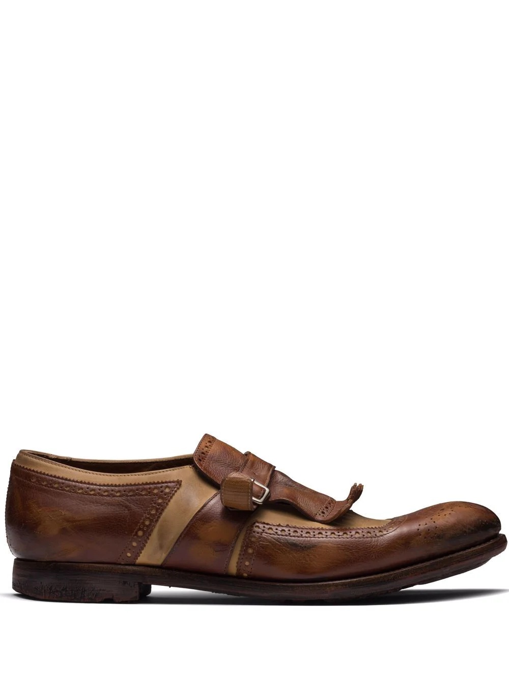 Glace monk strap shoes - 1