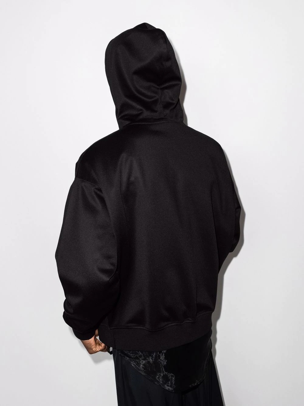 Skate logo patch zipped hoodie - 3