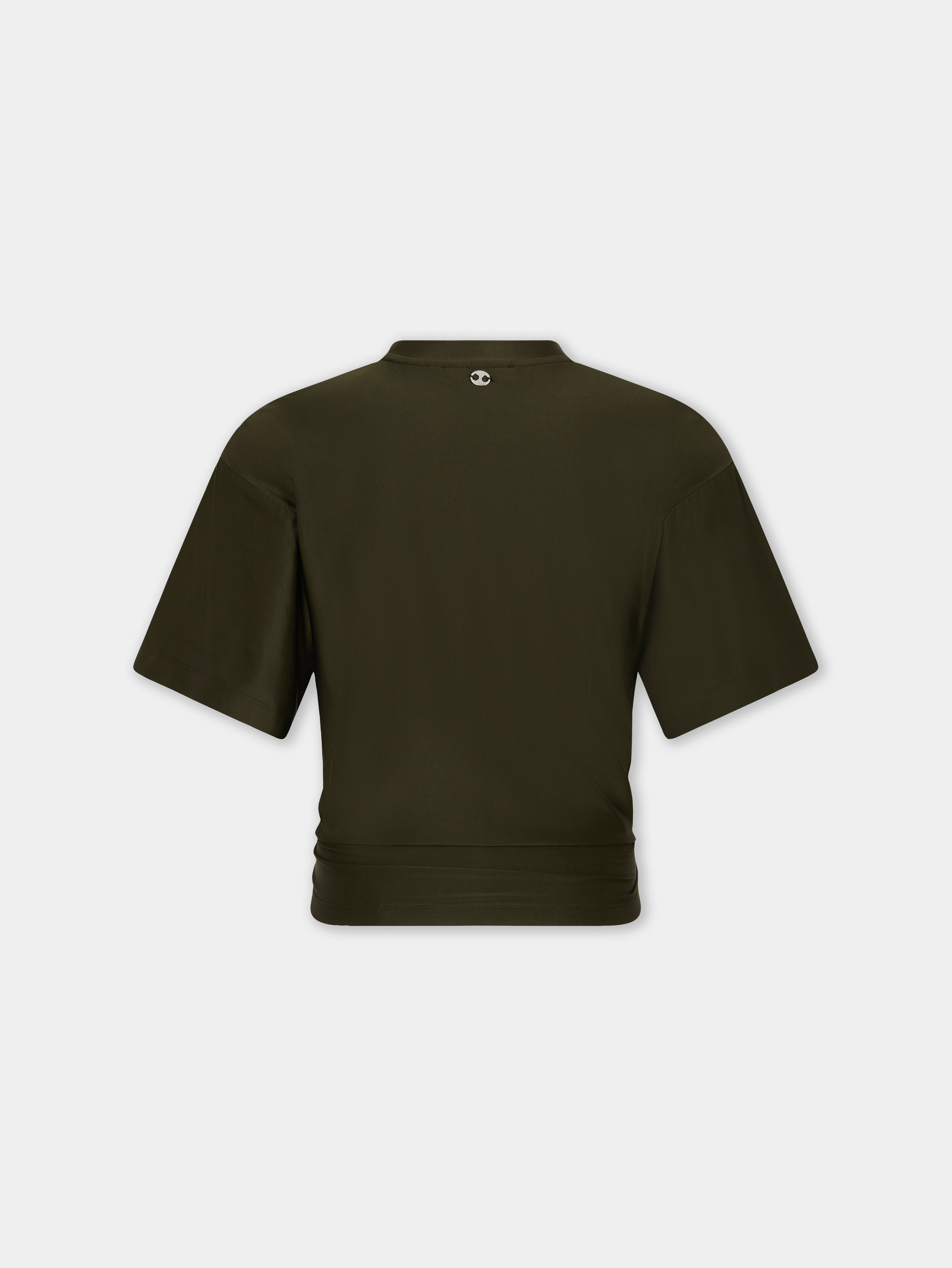 CROPPED T-SHIRT IN JERSEY - 6