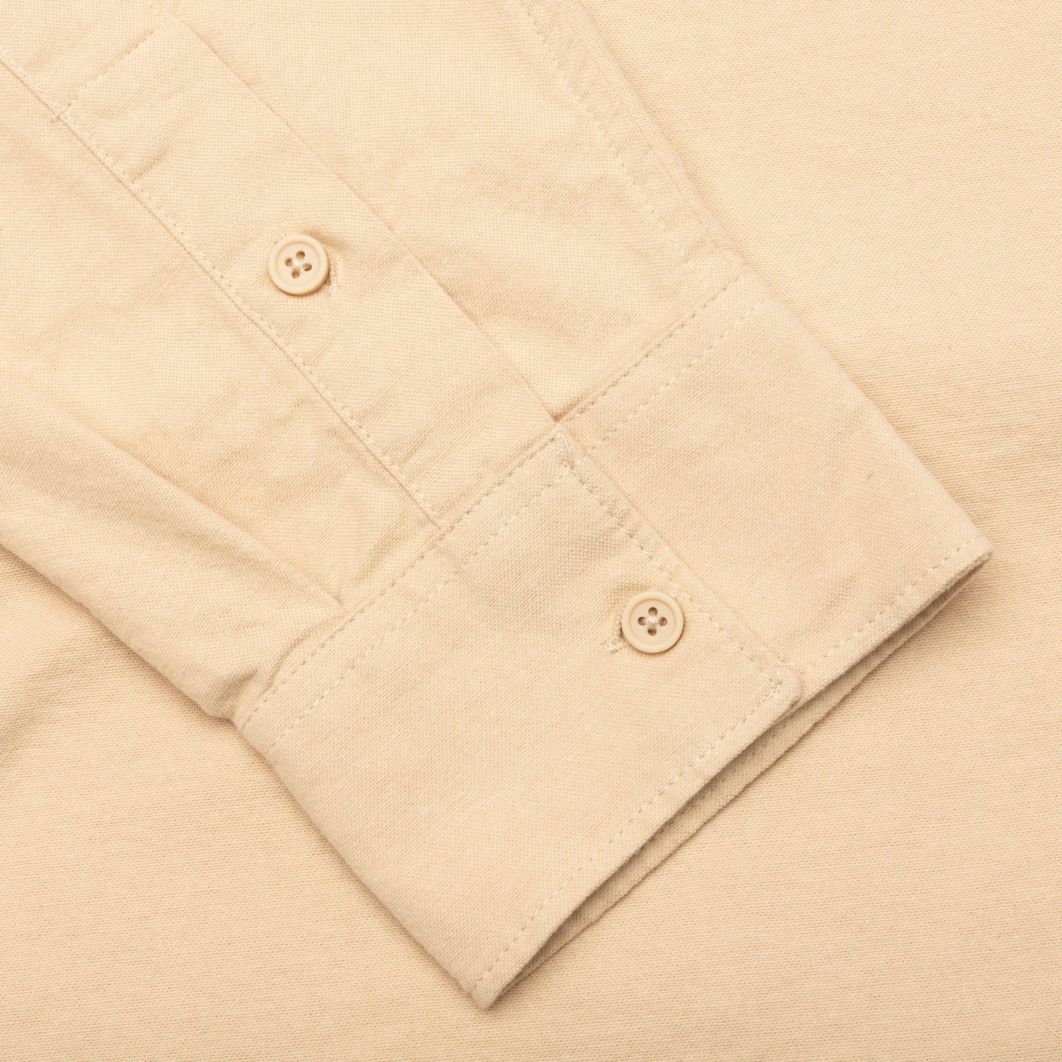 WOMEN'S L/S OXFORD - SAND - 4