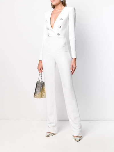 Balmain double-breasted jumpsuit outlook