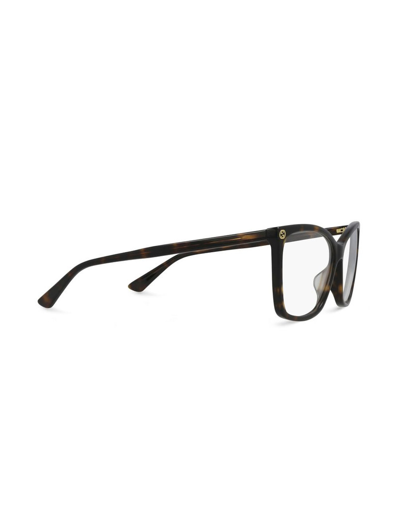 GUCCI tortoiseshell glasses outlook