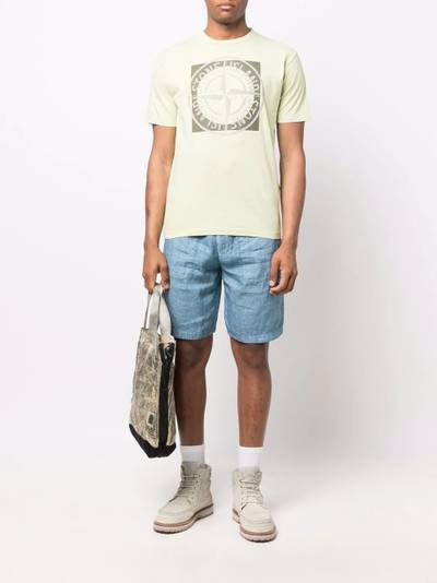 Stone Island Compass logo-print T-shirt outlook