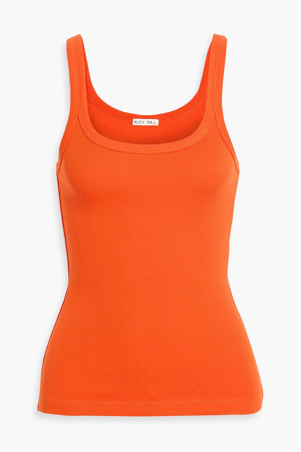 365 ribbed cotton-blend jersey tank - 1