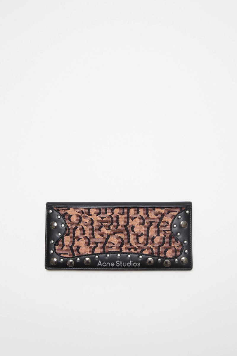 Continental wallet - Pink/black 1