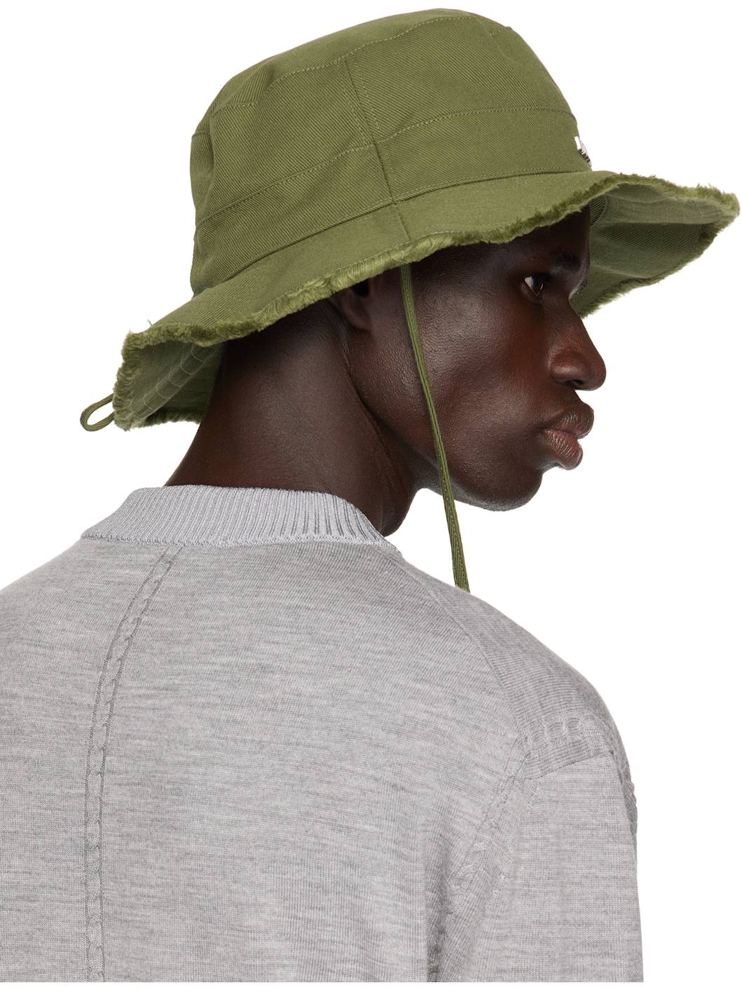 Khaki 'The Artichaut' Bucket Hat - 3