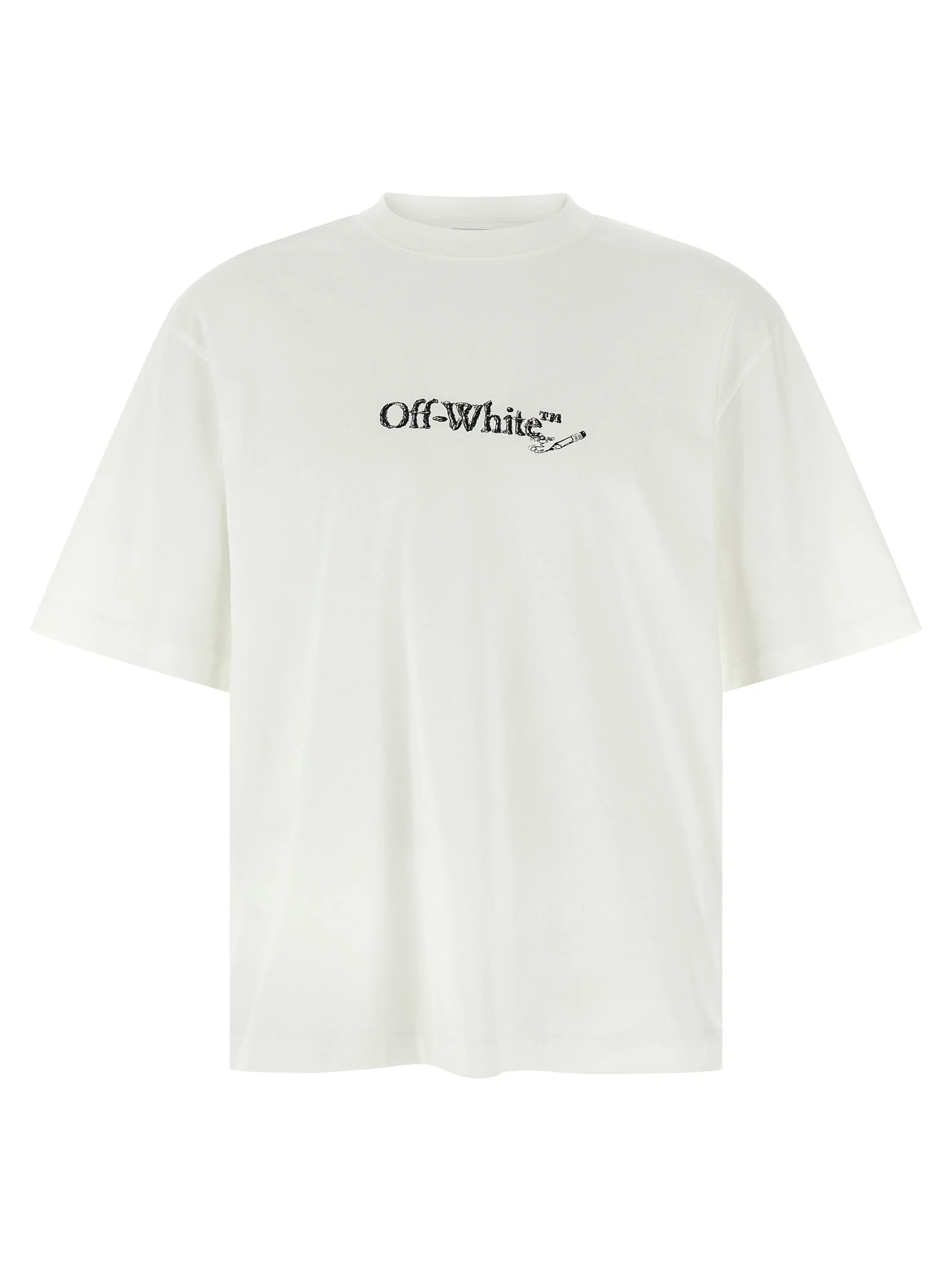 Off-White Men 'Scribble Arrow Skate' T-Shirt - 1