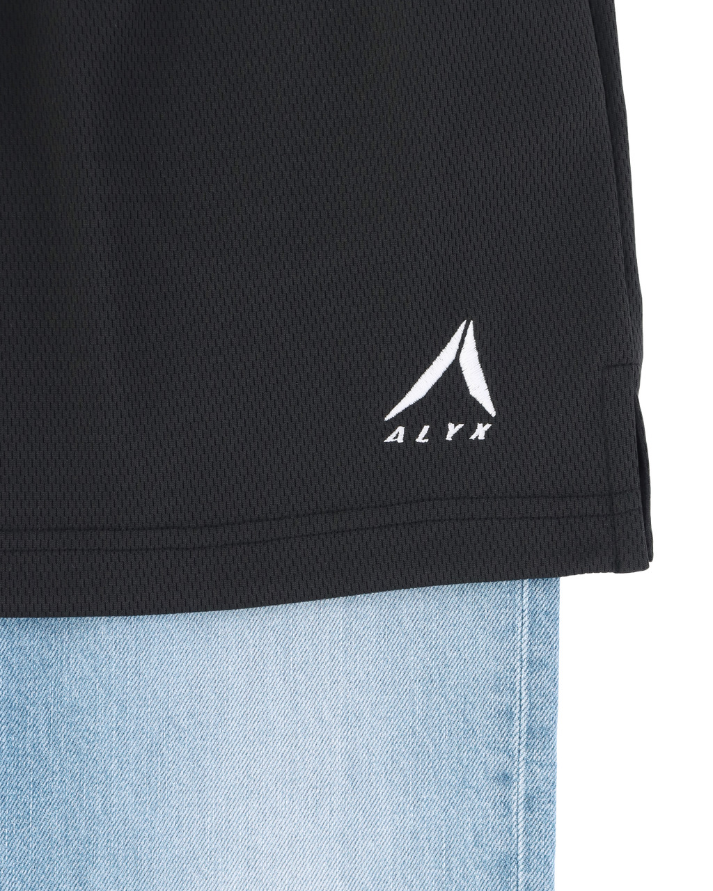 SKINNY JEAN WITH MESH SHORT - 4
